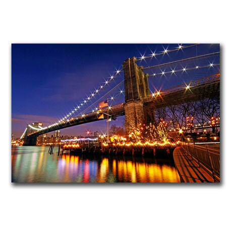 Trademark Fine Art CATeyes ' City of Dreamers' Canvas Art, 14x19 MZ017-C1419GG